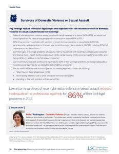 2017 Study Special Focus Domestic Violence