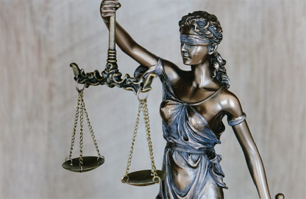 Photo of lady justice